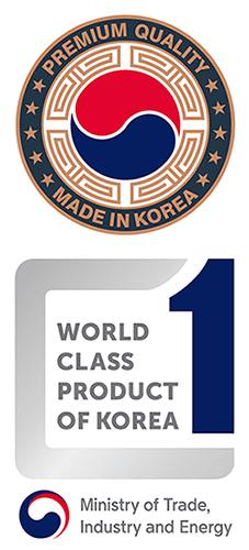 Graphisme de produit de classe mondiale de la Corée