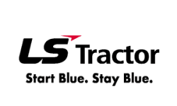 LS Tractor black and red logo