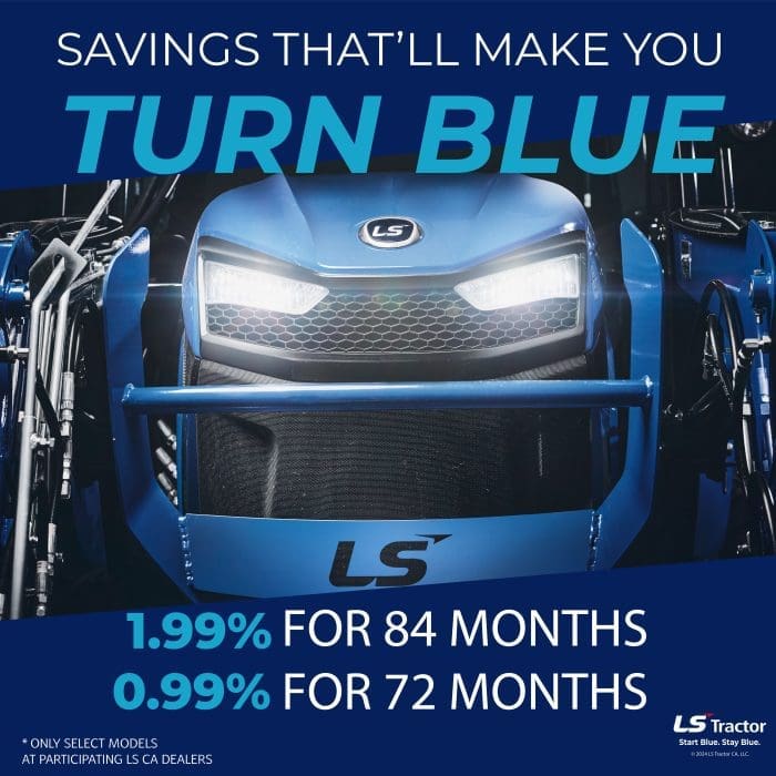 LS Tractor Canada Savings!